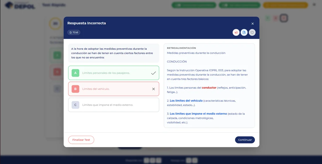 Test Rápido en Campus DEPOL